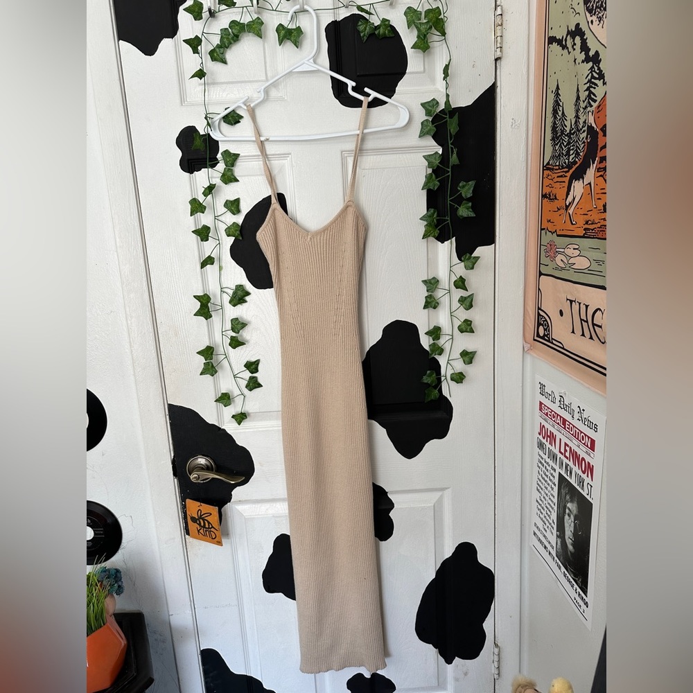 forever 21 slim fit ankle length dress